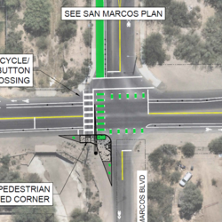 La Cholla & San Marcos Blvd Bikeway Improvements - 30% Design Feedback thumbnail icon