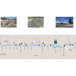 Copper-Flower Bicycle Boulevard concept design thumbnail icon